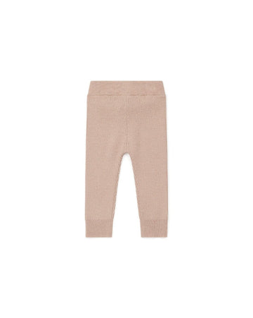 Gebreide legging baby - Rose - Bonton